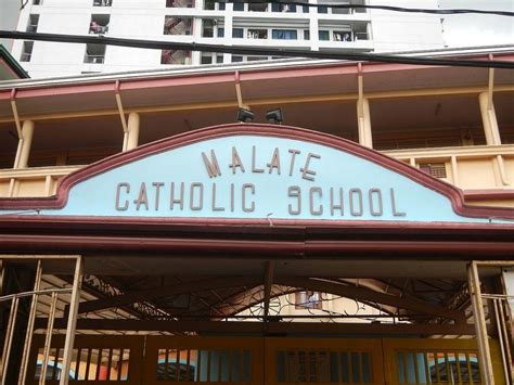 Malate Catholic School .